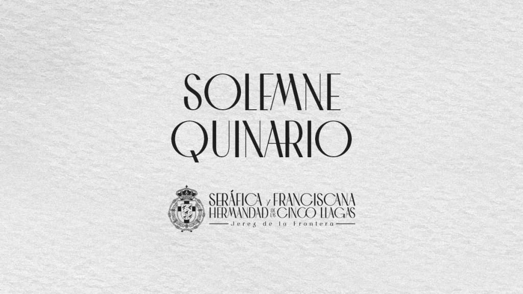 Convocatoria del Solemne Quinario en honor y alabanza de nuestros Sagrados&nbsp;Titulares