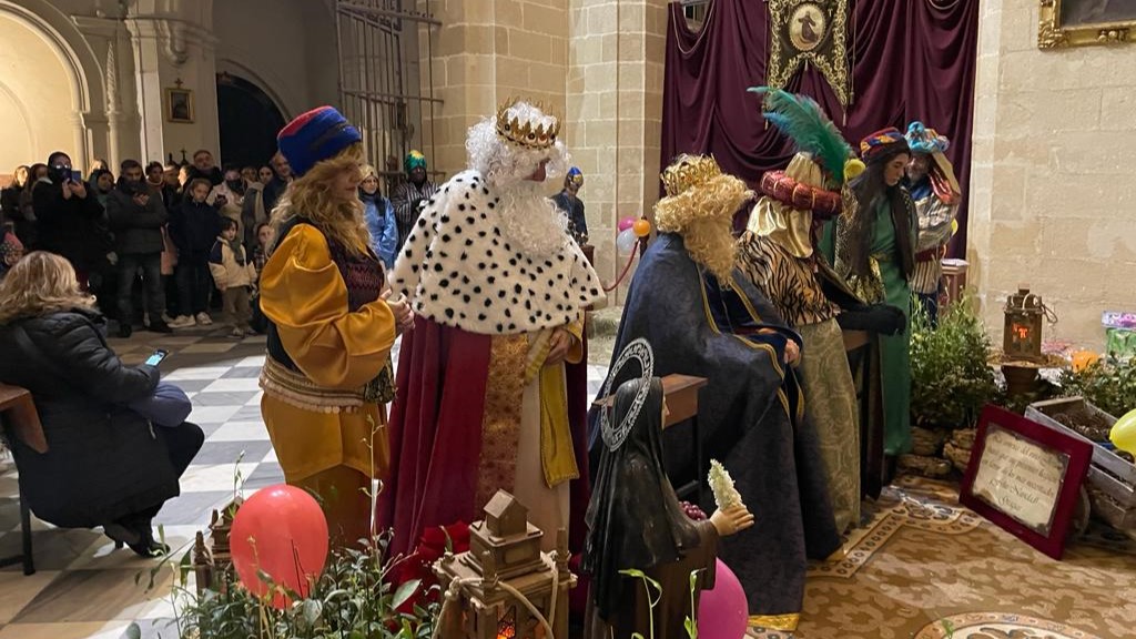 S.S.M.M. Los Reyes Magos visitaron la Iglesia Conventual de San&nbsp;Francisco