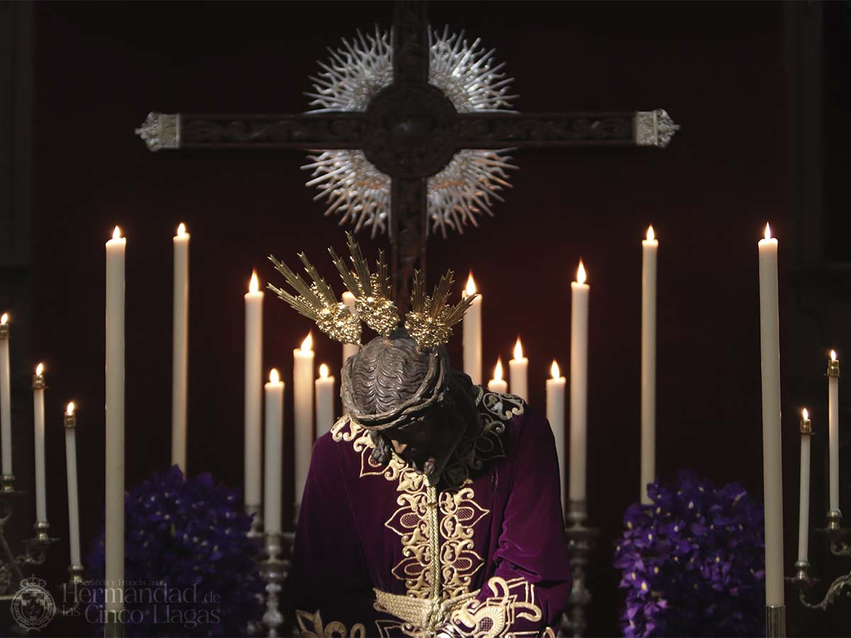 El próximo miércoles 30 de julio, Solemne Ceremonia de Besamanos de Despedida de Nuestro Padre Jesús de la&nbsp;Vía-Crucis