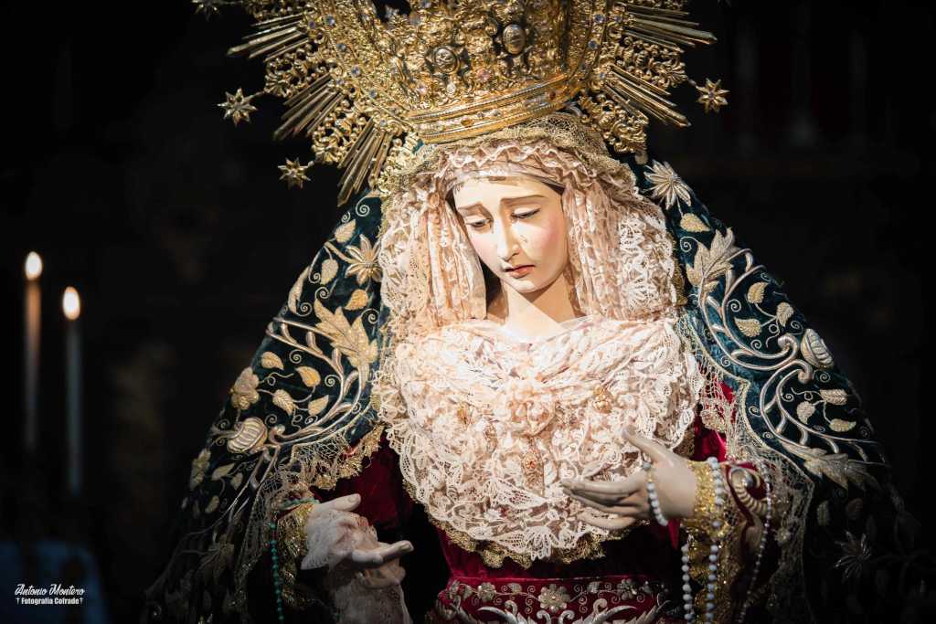 El próximo 25 de mayo, rosario público presidido por María Santísima de la Esperanza