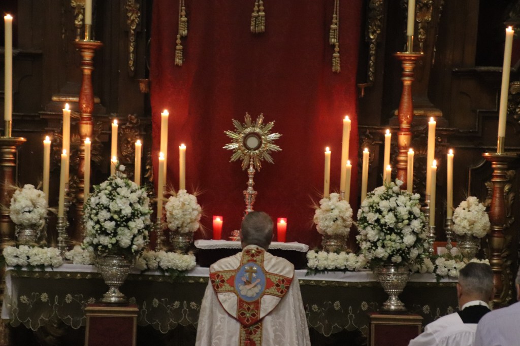 Meditación del primer día del Triduo&nbsp;Eucarístico