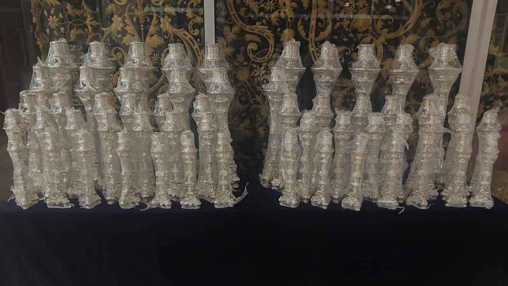 Culminada la restauración de la candelería del paso de palio de María Santísima de la&nbsp;Esperanza