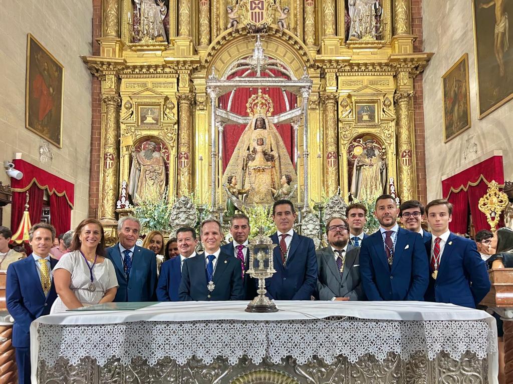 Representación corporativa en la Solemne Novena en honor a Nuestra Señora de la Merced&nbsp;Coronada