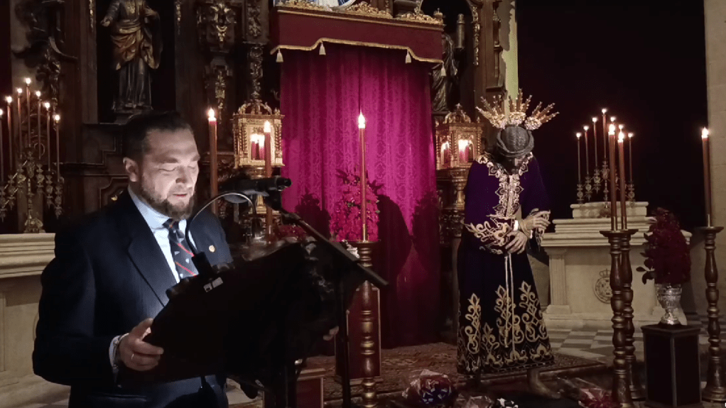 IX Meditación ante Nuestro Padre Jesús de la Vía-Crucis, a cargo de D. Marco Antonio Gómez&nbsp;Moreno