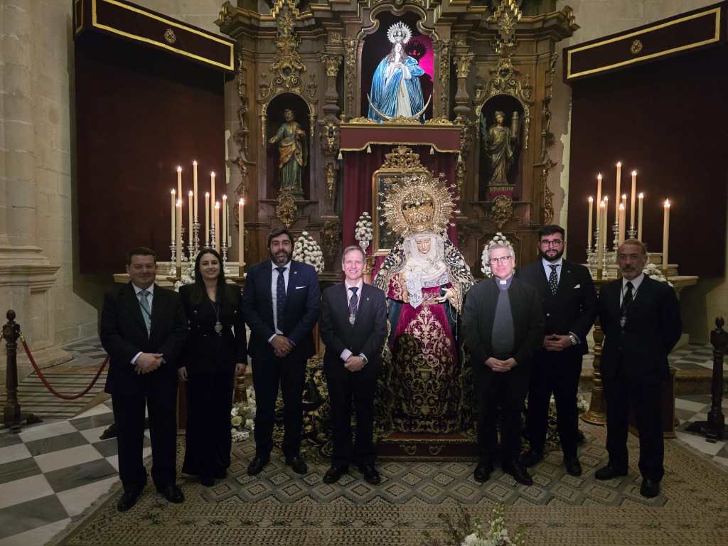 Visitas institucionales y representaciones del Primer Domingo de Cuaresma