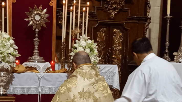 Sermón del primer día de Solemne Triduo de Exaltación a la&nbsp;Eucaristía